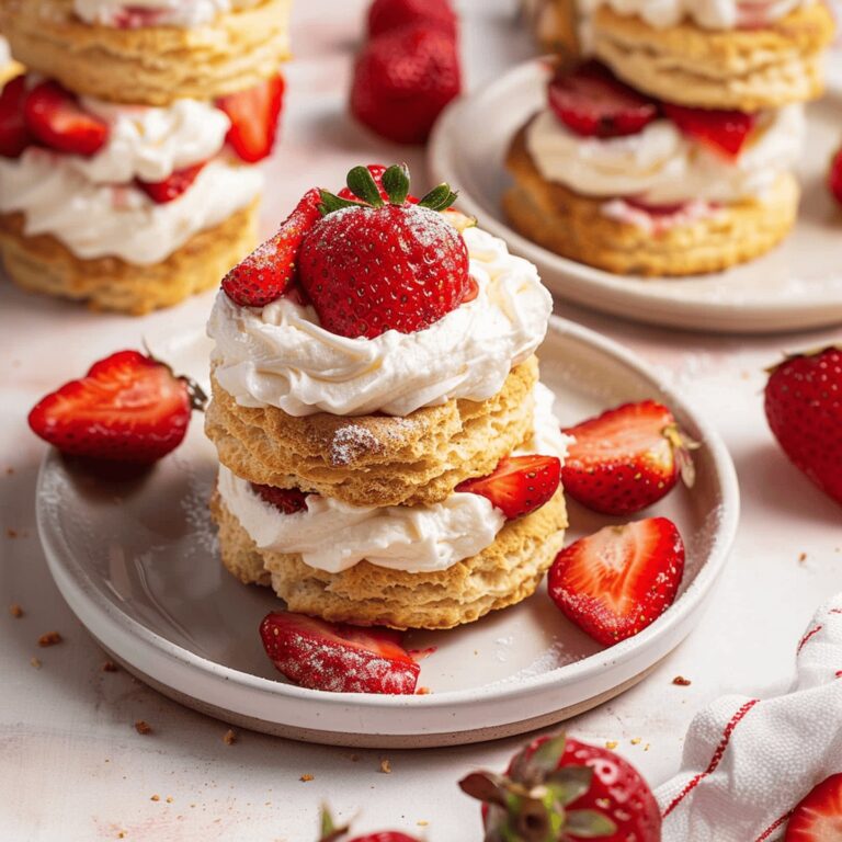 Heavenly Strawberry Shortcake Biscuits Recipe