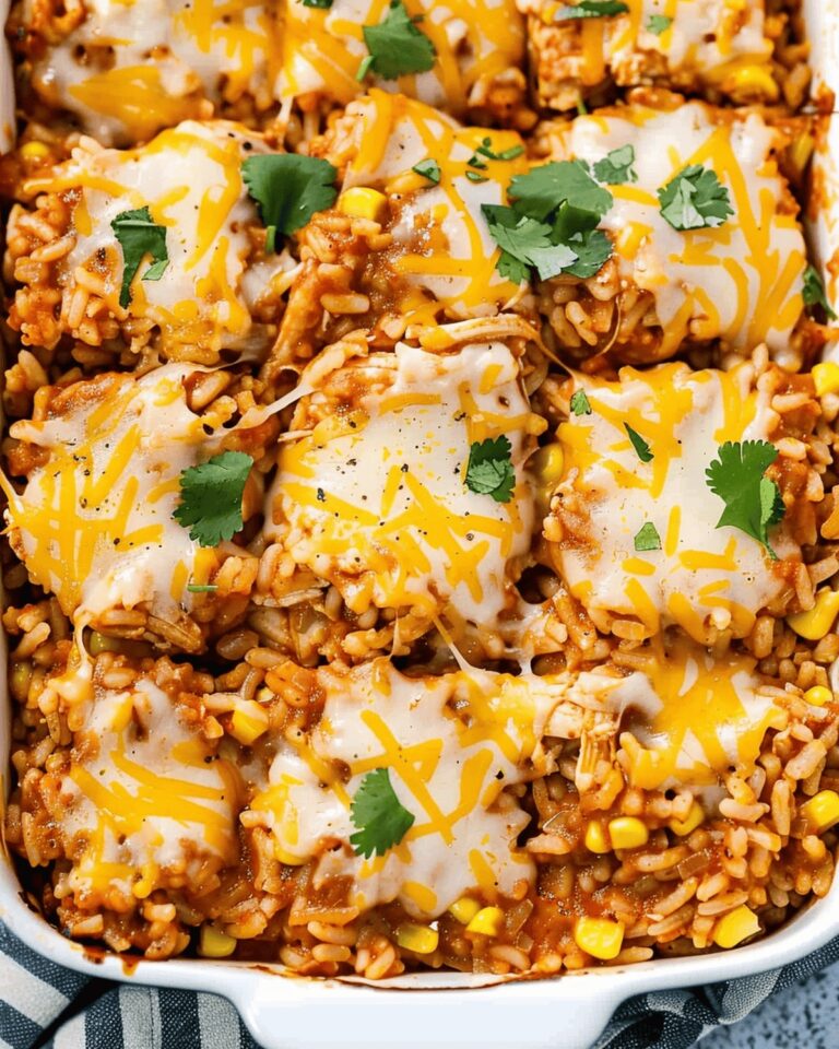 Chicken Enchilada Rice Casserole Recipe