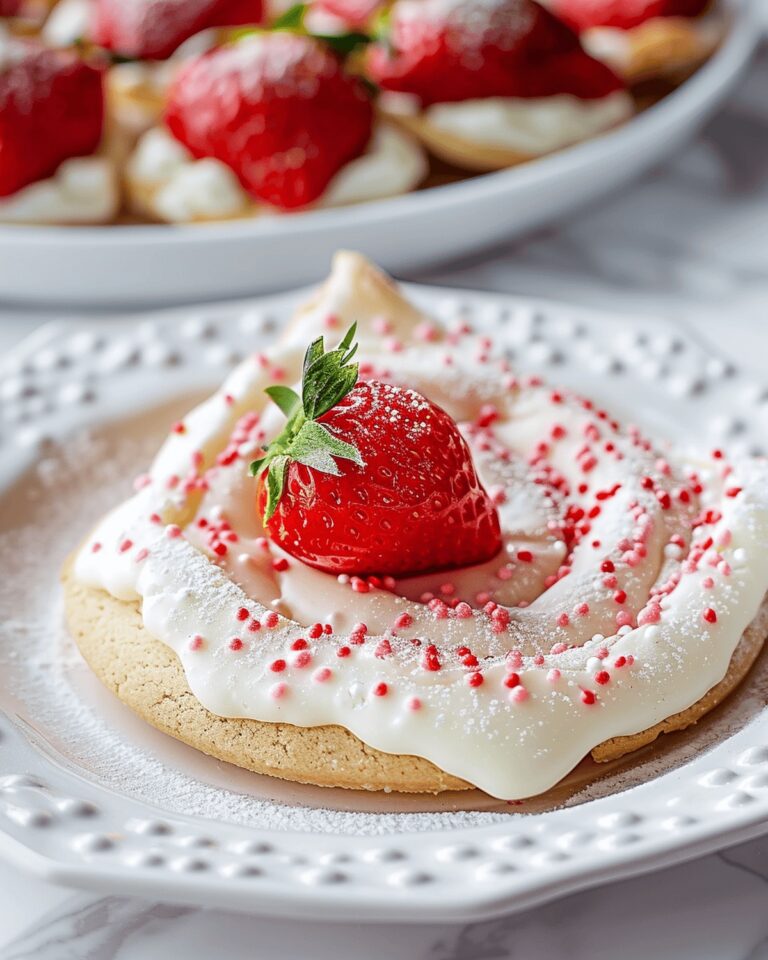 Strawberry Pop Tart Cookies Recipe