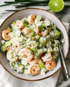 Cucumber Shrimp Salad Recipe