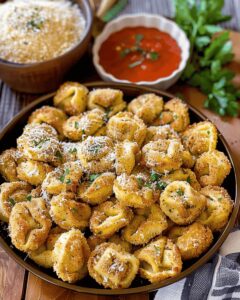 Cheesy Tortellini Party Snacks Recipe