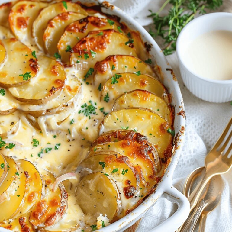 Irresistible Cheesy Potatoes Au Gratin Recipe