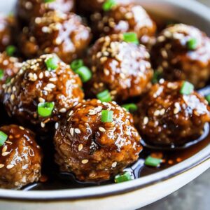Sizzling Korean BBQ Meatballs Recipe