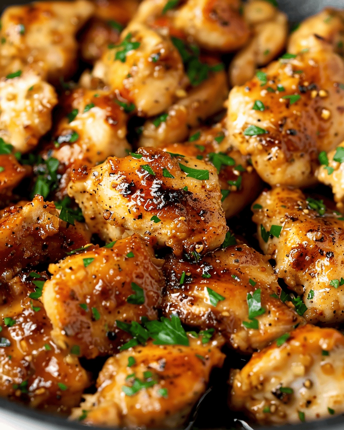 15-Minute Garlic Butter Chicken Bites Recipe