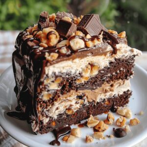 Decadent Snickers Poke Cake Recipe