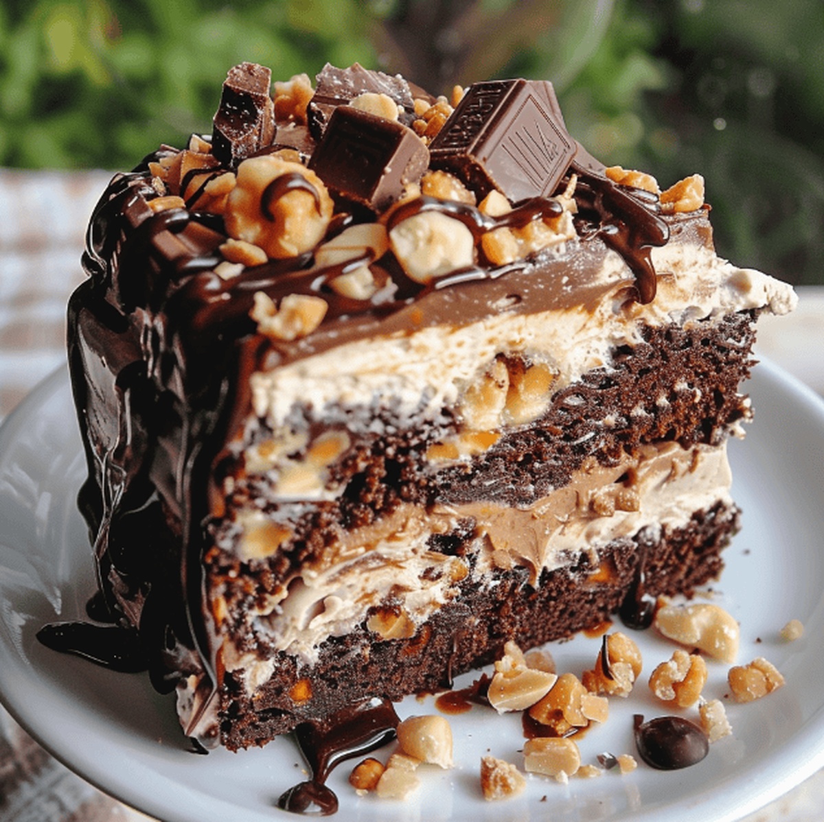 Decadent Snickers Poke Cake Recipe