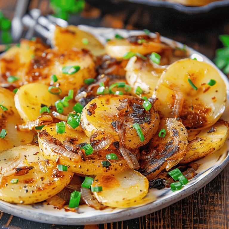 Crispy Fried Potatoes and Onions Recipe