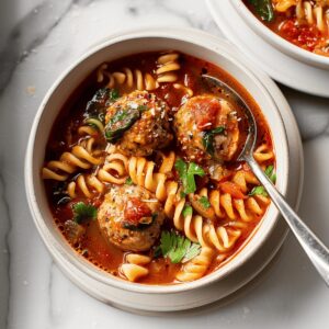 Italian Meatball Soup Recipe