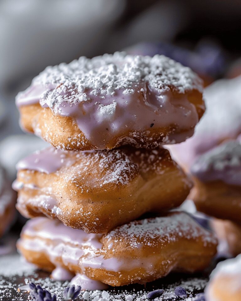 Lavender Vanilla Bean French Beignets (Vegan) Recipe