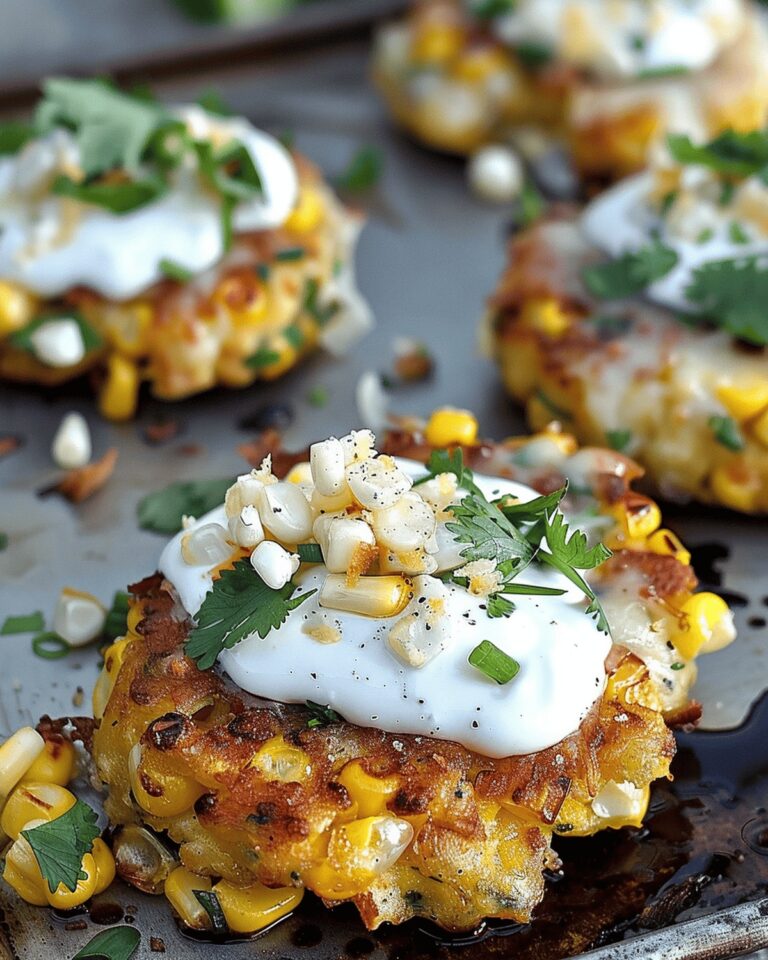 Mexican Street Corn Fritters Recipe