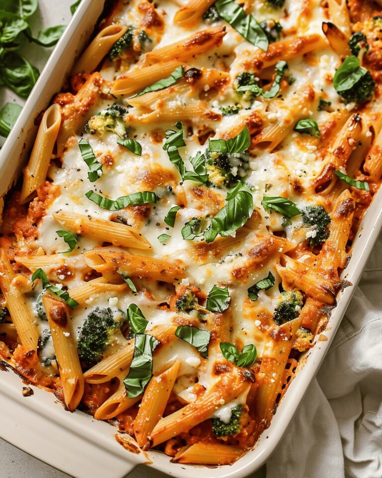 Cottage Cheese Pasta Bake Recipe