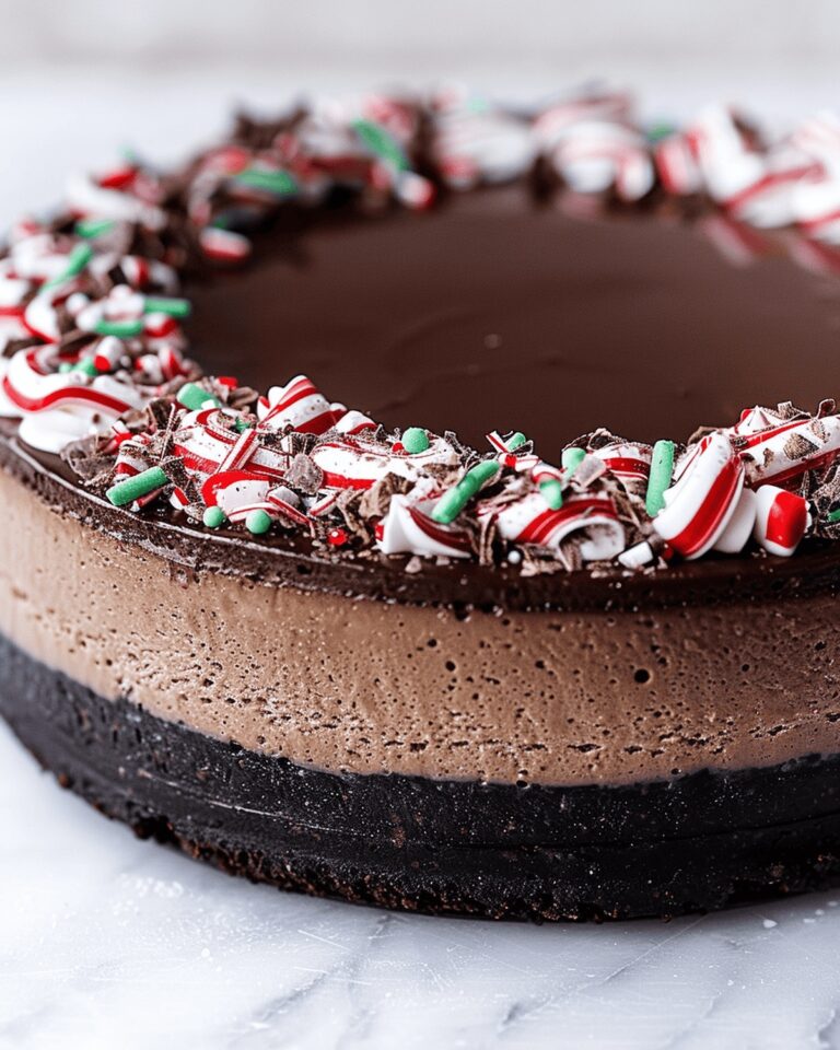 Chocolate Peppermint Cheesecake Recipe