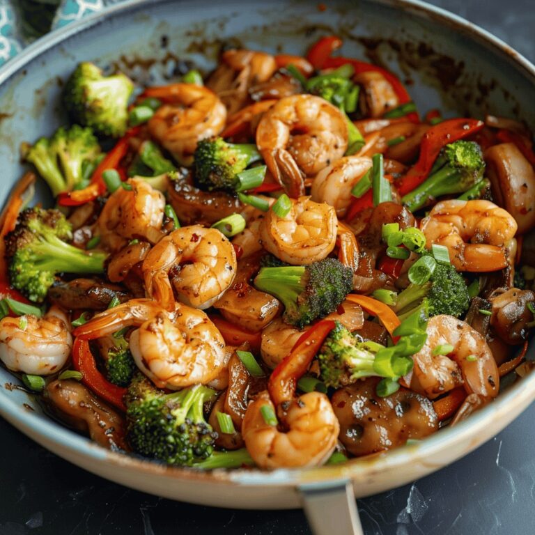 Sizzling Shrimp and Veggie Stir Fry Recipe