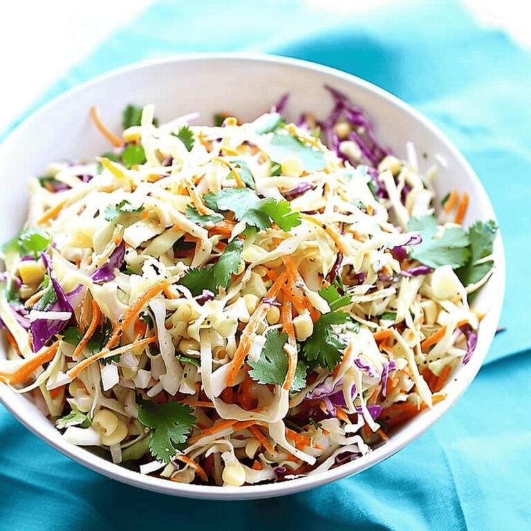 Zesty Mexican Coleslaw Recipe