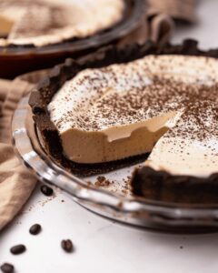 Coffee Custard Pie Recipe