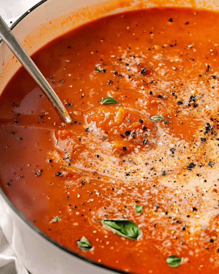 Creamy Tomato Basil Soup Recipe