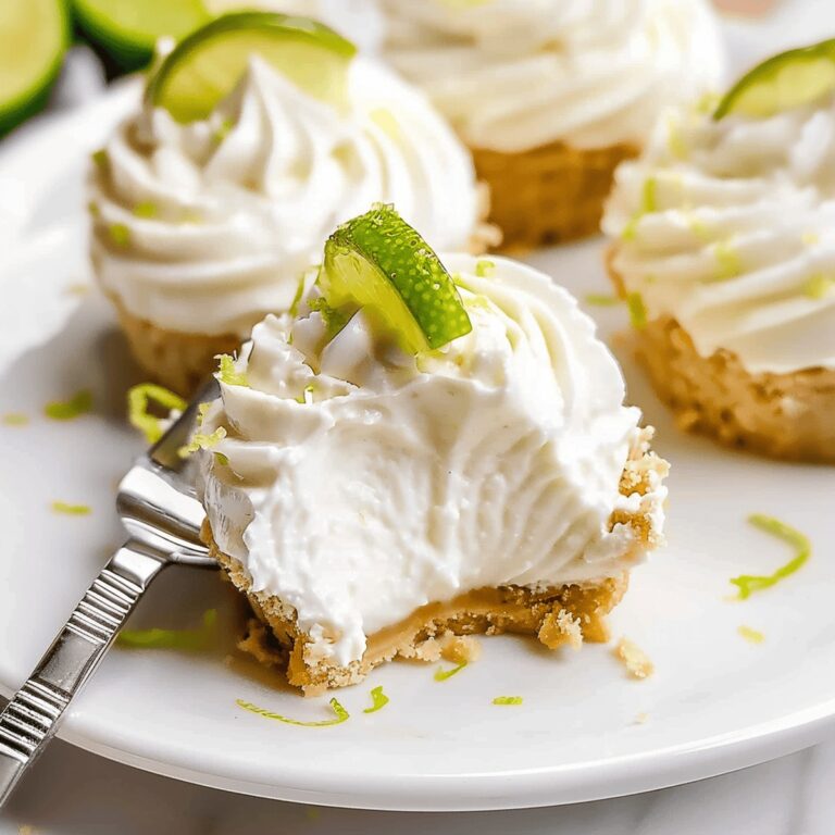 Zesty Mini No Bake Key Lime Pie Recipe