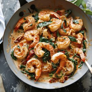 Succulent Tuscan Shrimp Recipe