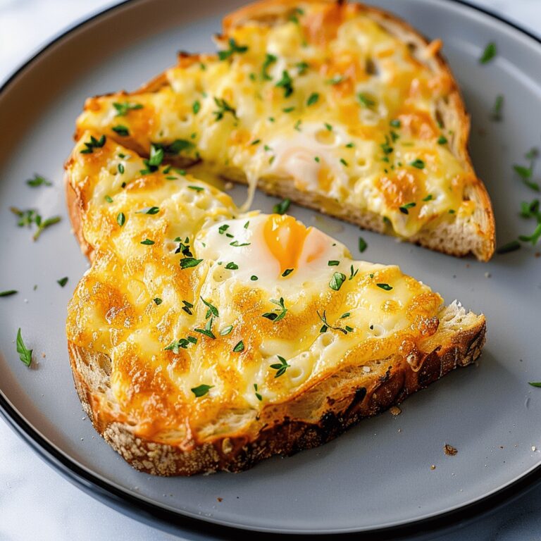 Crispy Egg and Cheese Toast Recipe