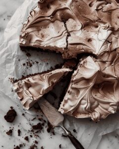 Chocolate Hazelnut Meringue Cake Recipe