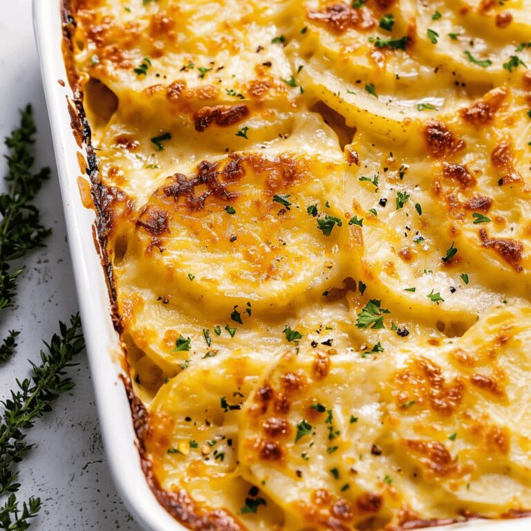 Creamy Gruyere Potatoes Au Gratin Recipe
