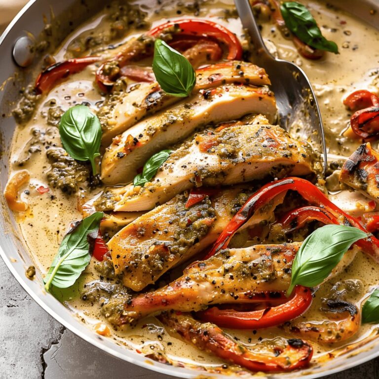 Indulgent Pesto Chicken Recipe