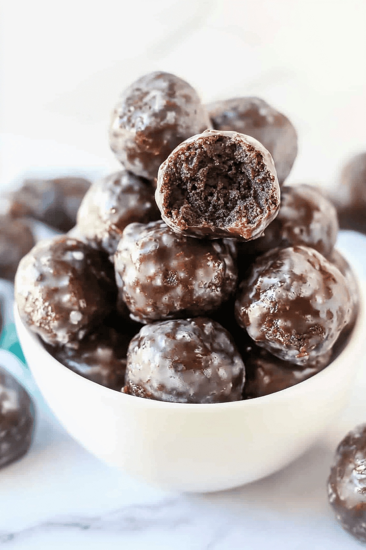 Gluten-Free Baked Chocolate Donut Holes Recipe