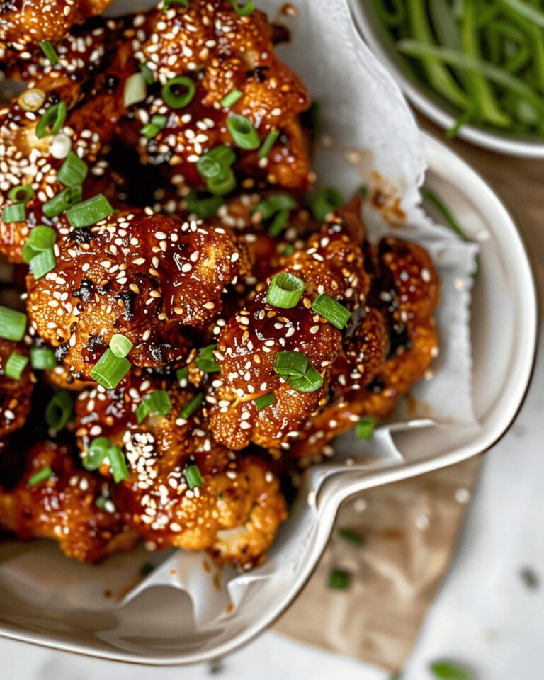 Air Fryer Sesame Cauliflower Wings Recipe