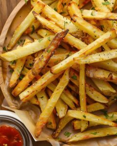 Crispy Baked French Fries Recipe