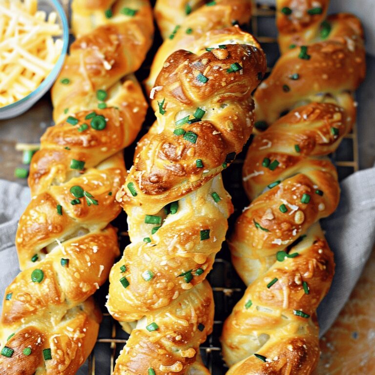 Spicy Jalapeno Cheddar Pretzel Twists Recipe