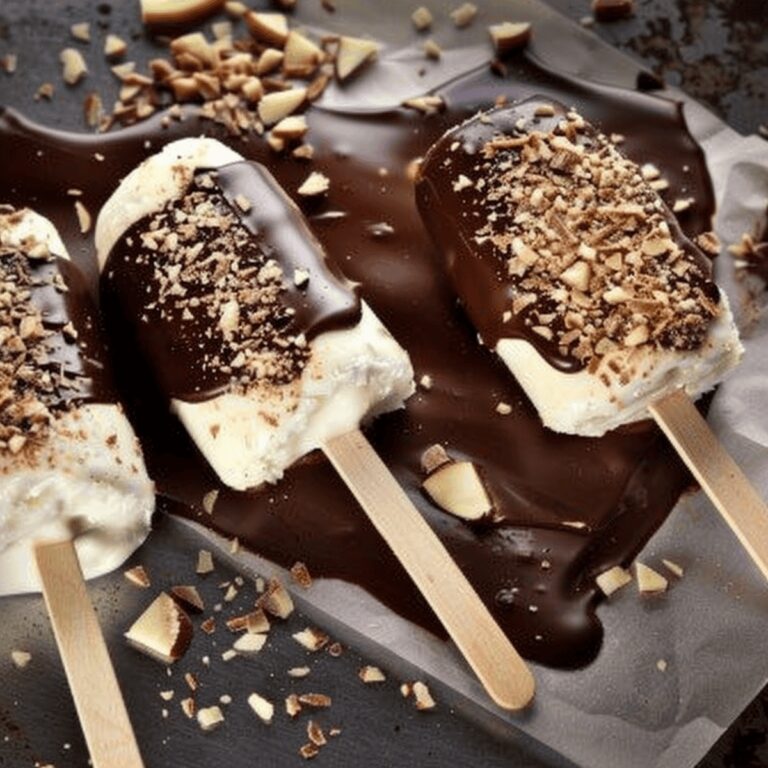 Creamy Banana Cream Pops Recipe