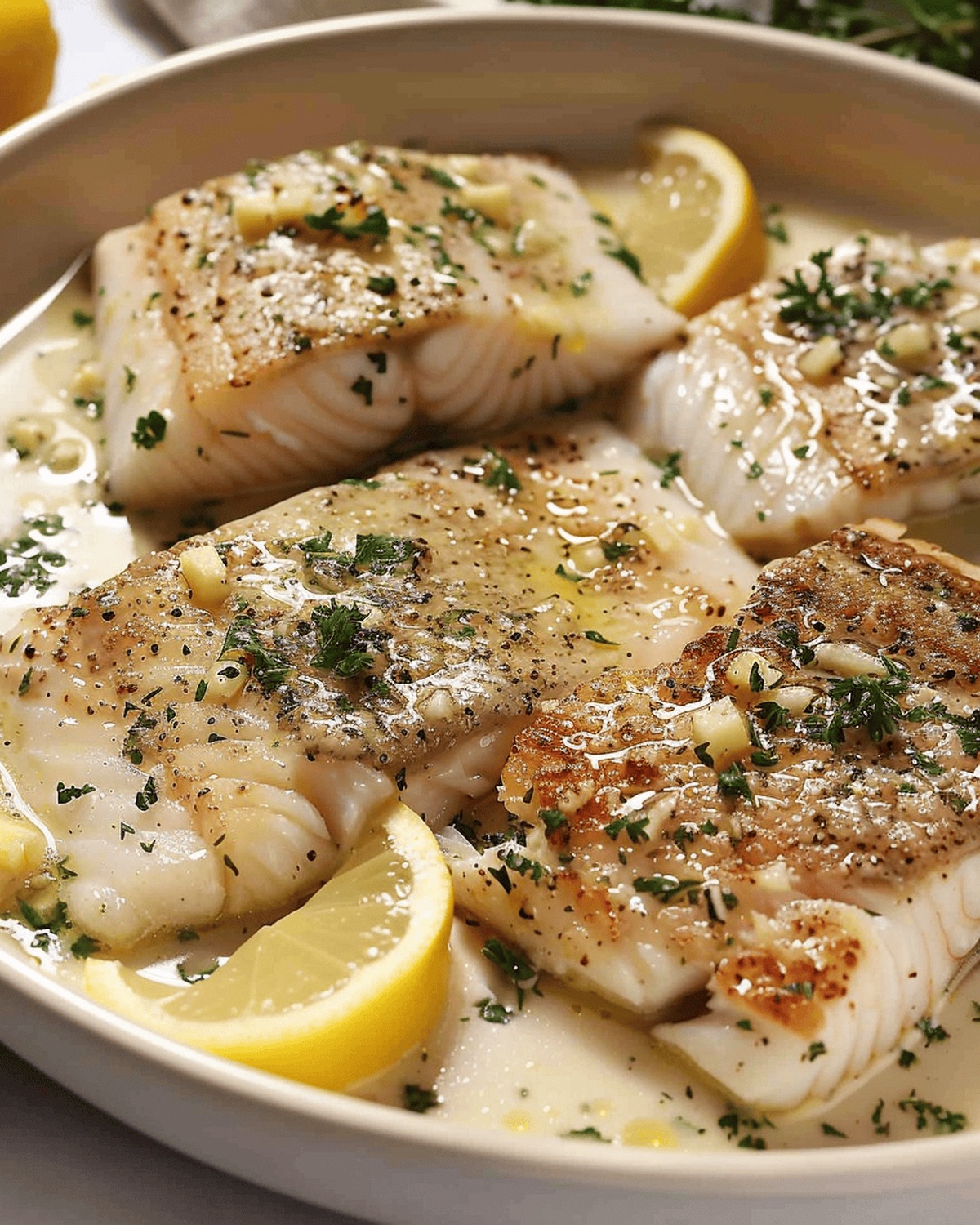 Effortless Garlic Butter Cod Fillets Recipe