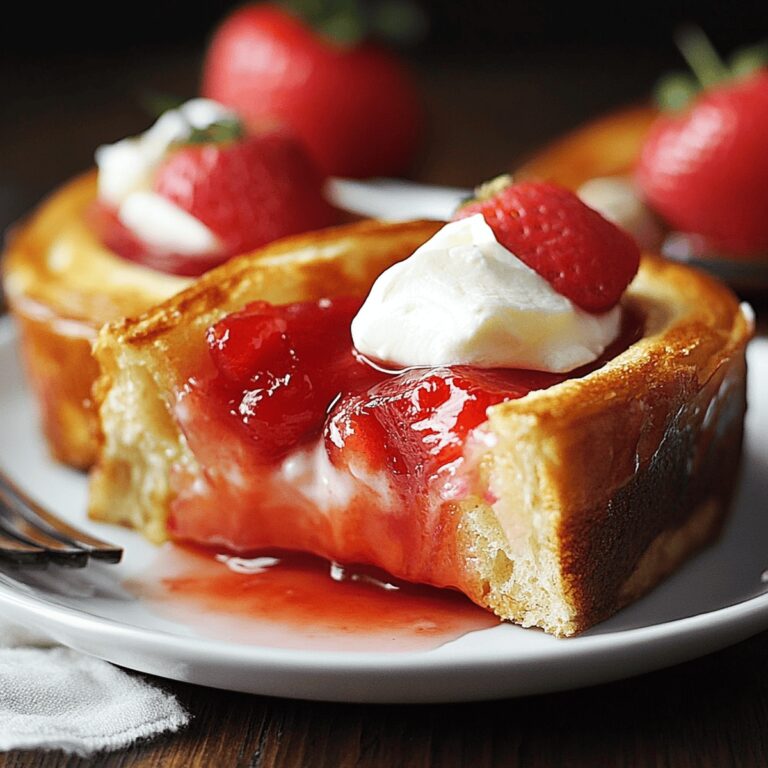 Strawberry Cheesecake Stuffed French Toast Recipe