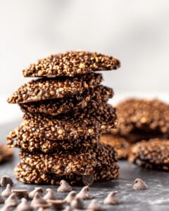 5-Minute Crunchy Chocolate Quinoa Crisps Recipe
