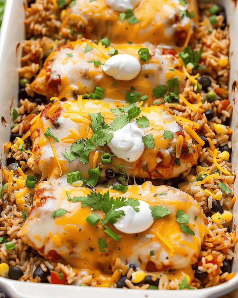 Mexican Chicken and Rice Bake Recipe