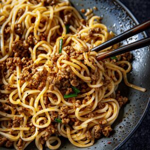 Savory Asian Beef Noodles Recipe