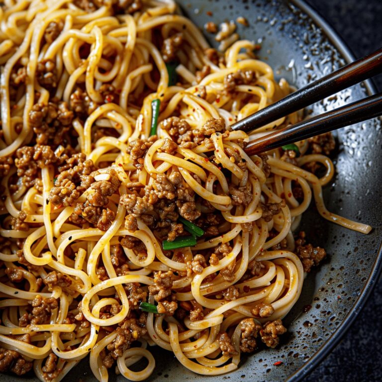 Savory Asian Beef Noodles Recipe