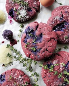 Blueberry & Candied Thyme Sugar Cookies Recipe