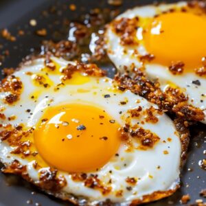 Fiery Chili Crisp Fried Eggs Recipe