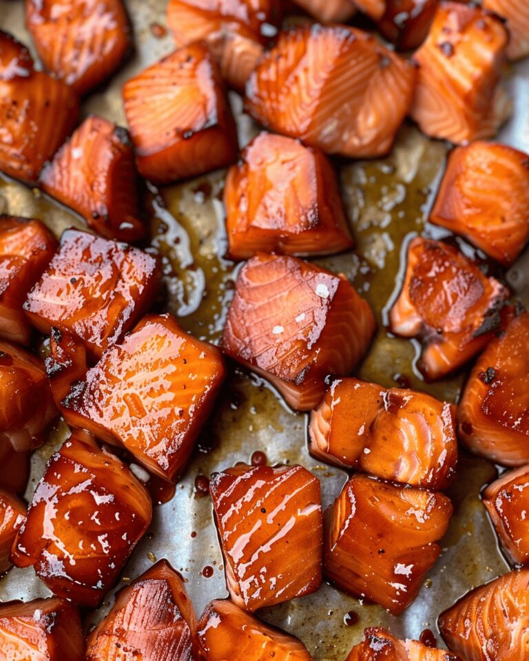 Candied Smoked Salmon Bites Recipe