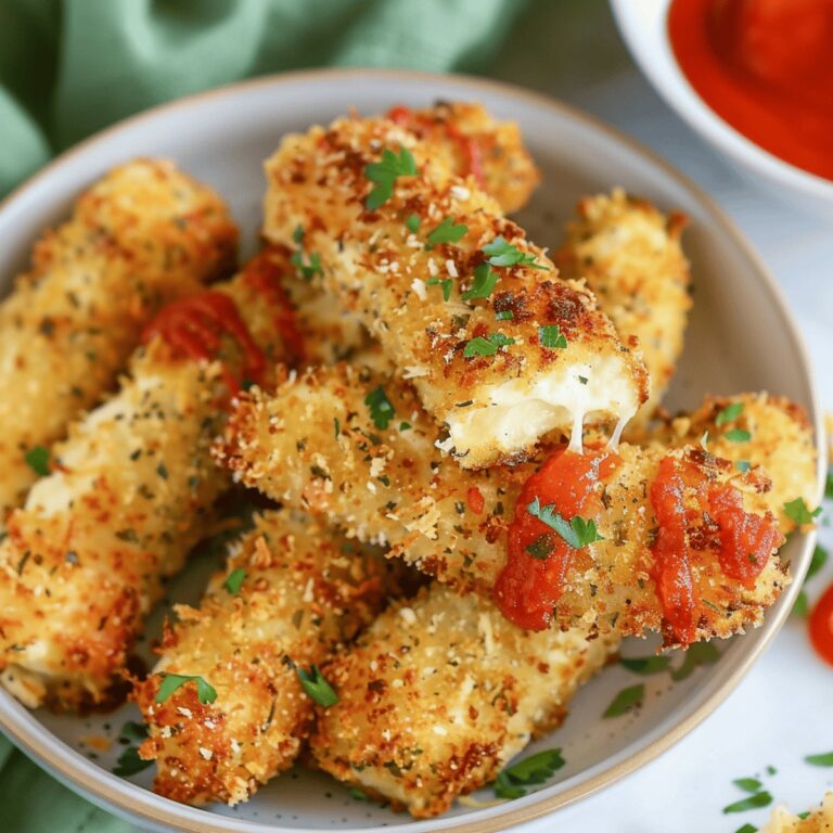 Irresistible Air Fryer Mozzarella Sticks Recipe