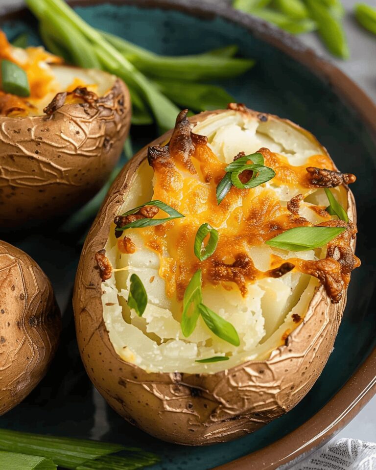 Air Fryer Baked Potatoes Recipe