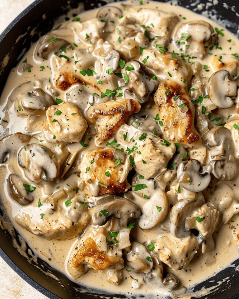 Creamy Chicken Stroganoff Recipe