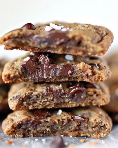 Decadent Salted Chocolate Cookies Recipe