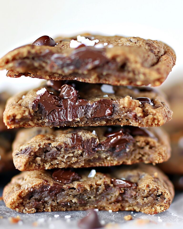 Decadent Salted Chocolate Cookies Recipe