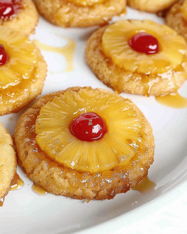 Pineapple Upside Down Sugar Cookies Recipe