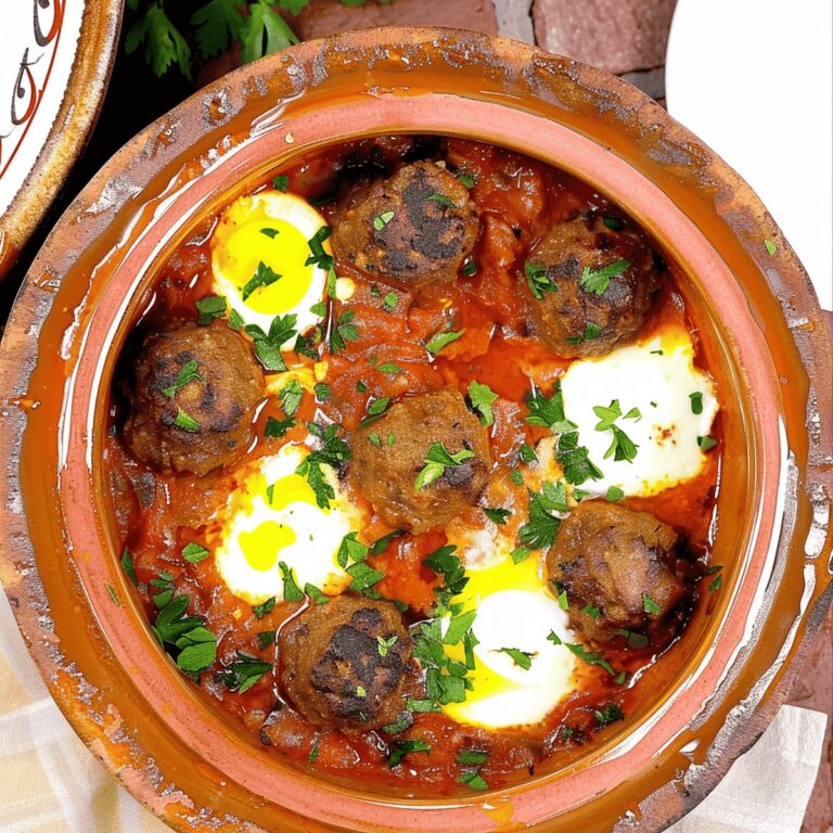 Moroccan Meatballs (Meatball Tagine) Recipe