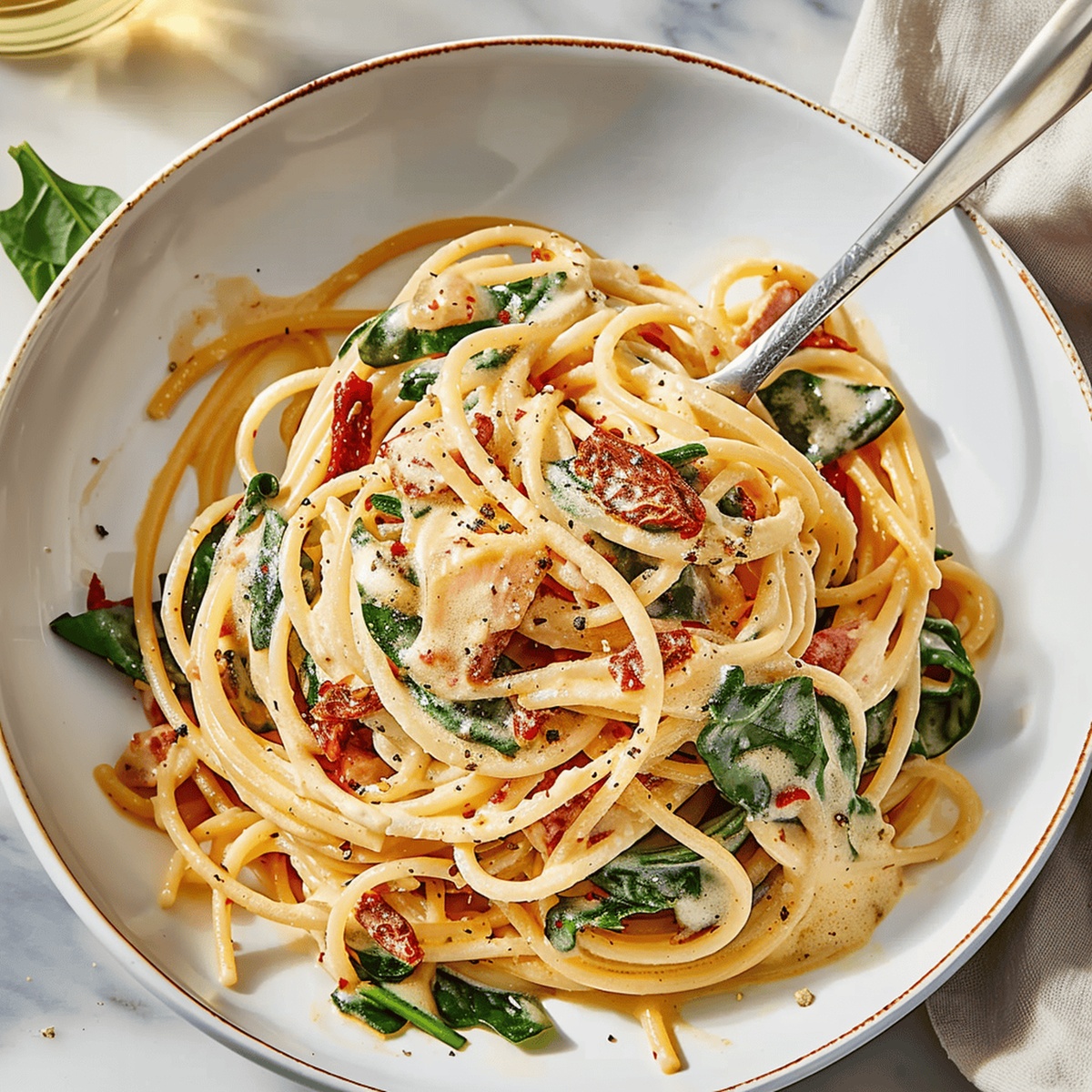 Creamy Spaghetti Recipe