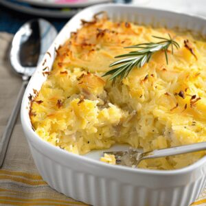 Potatoes Romanoff with Cheese Recipe
