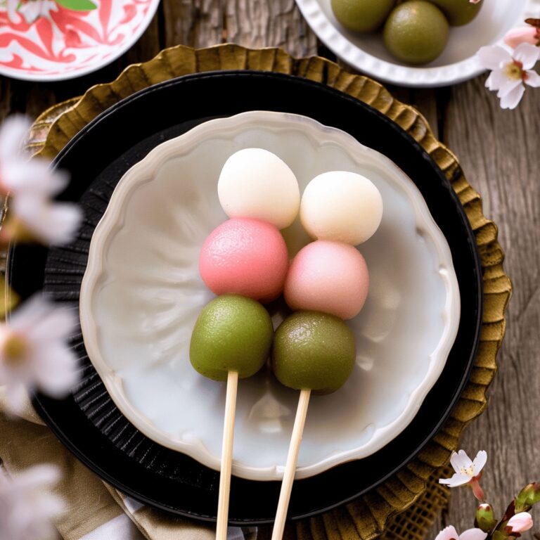 Irresistible Hanami Dango Recipe